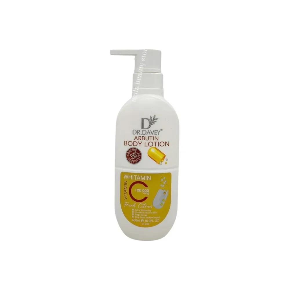 DR.Davey Arbutin + Vitamin C Brightening Lotion - 500Ml