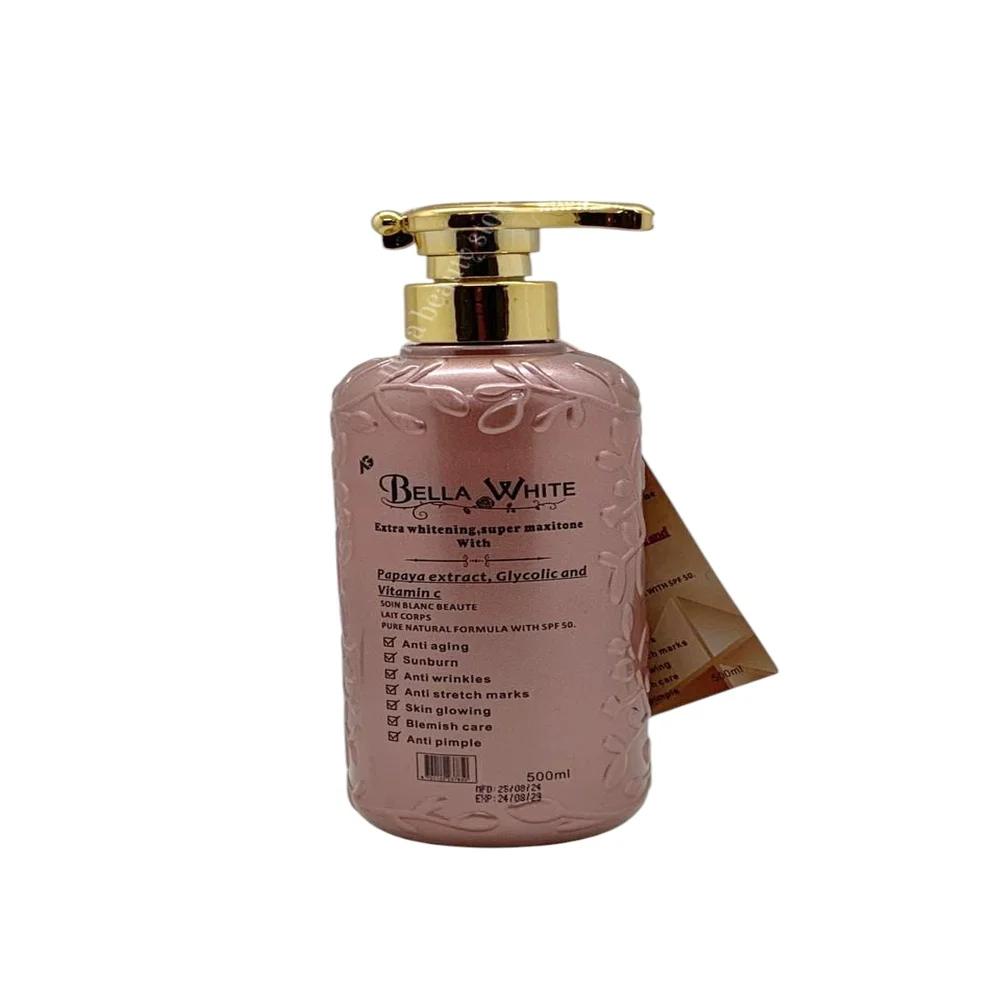 Bella White Extra Brightening With Papaya Extract, Glycolic Acid And Vitamin C - 500Ml