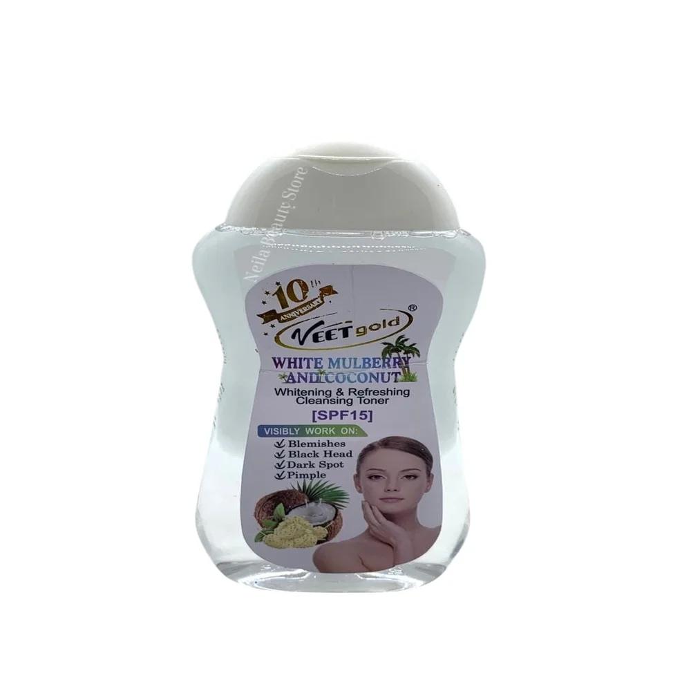 Veetgold White Mulberry And Coconut Brightening And Refreshing Cleansing Toner - 300Ml