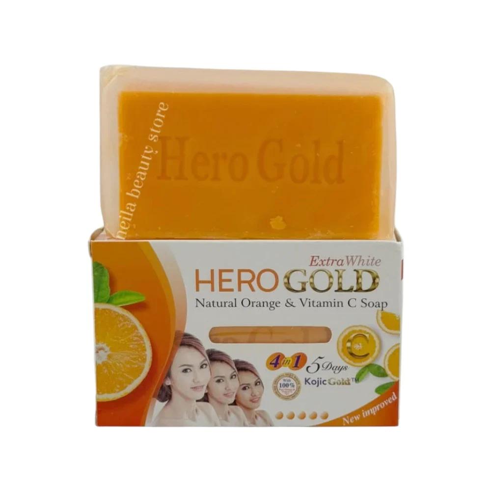 Hero Gold Natural Orange And Vitamin C Soap - 160Grm