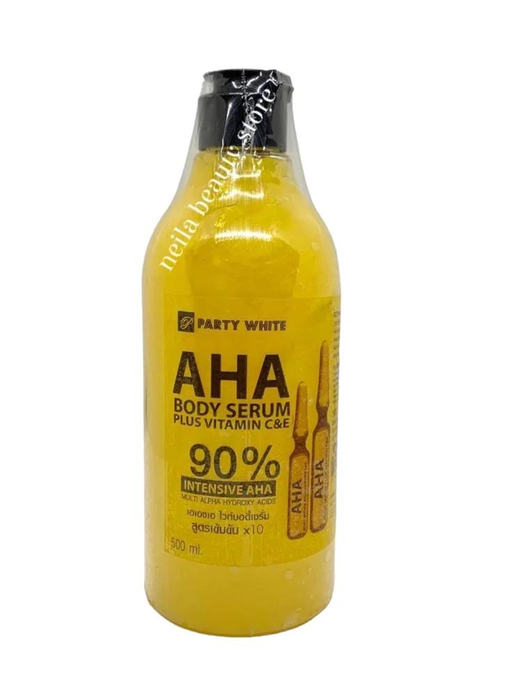 Party White AHA 90% Intensive Serum Plus Vitamin C And E - 500Ml