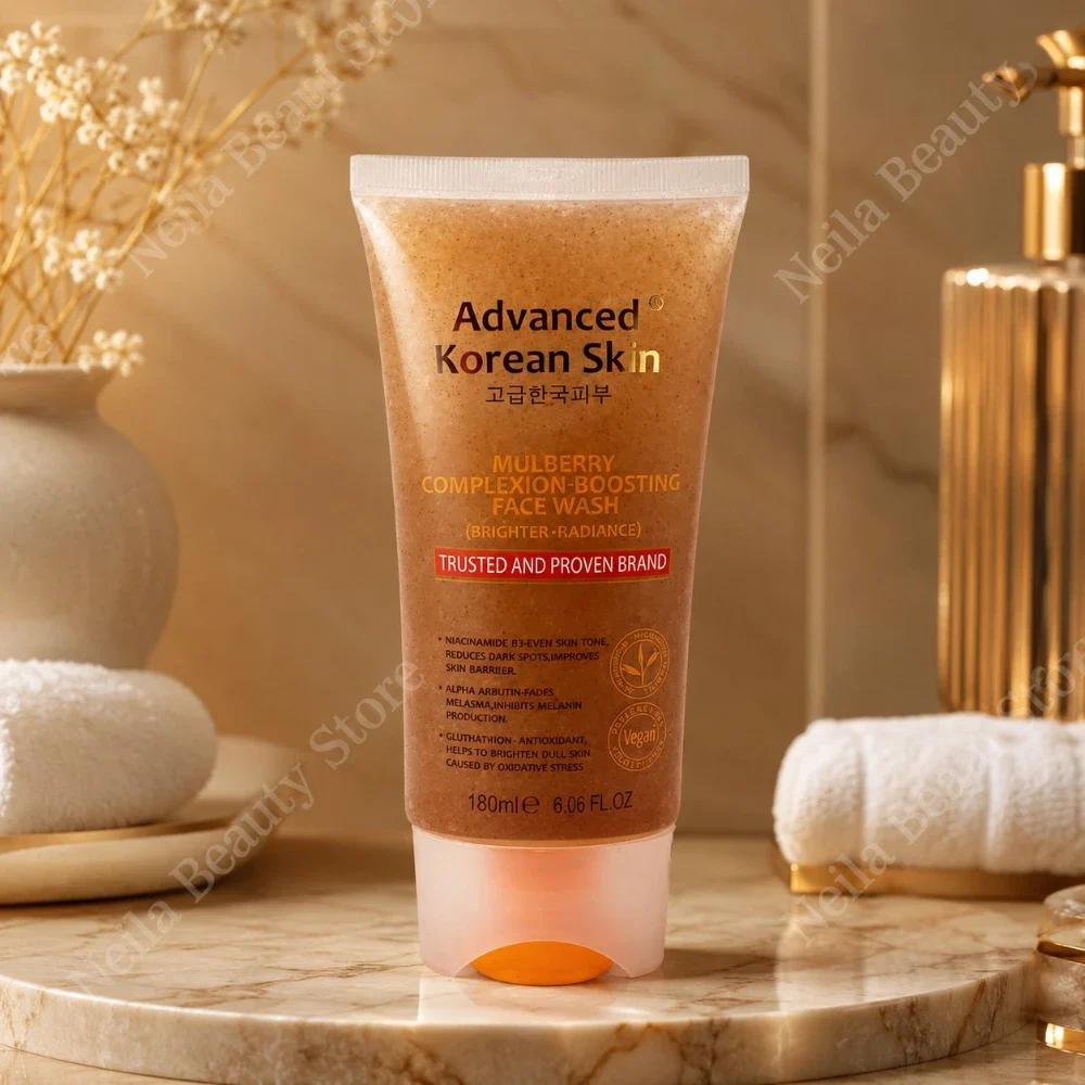 Advanced Korean Skin Mulberry Complexion Boosting Face Wash - 180Ml