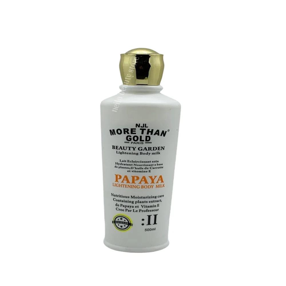More Than Gold Paris Papaya Beauty Garden Brightening Body Milk - 500Ml