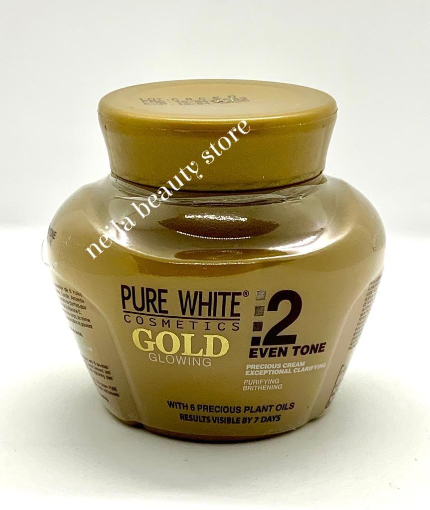 Pure White Gold Glowing Cream - 250Ml
