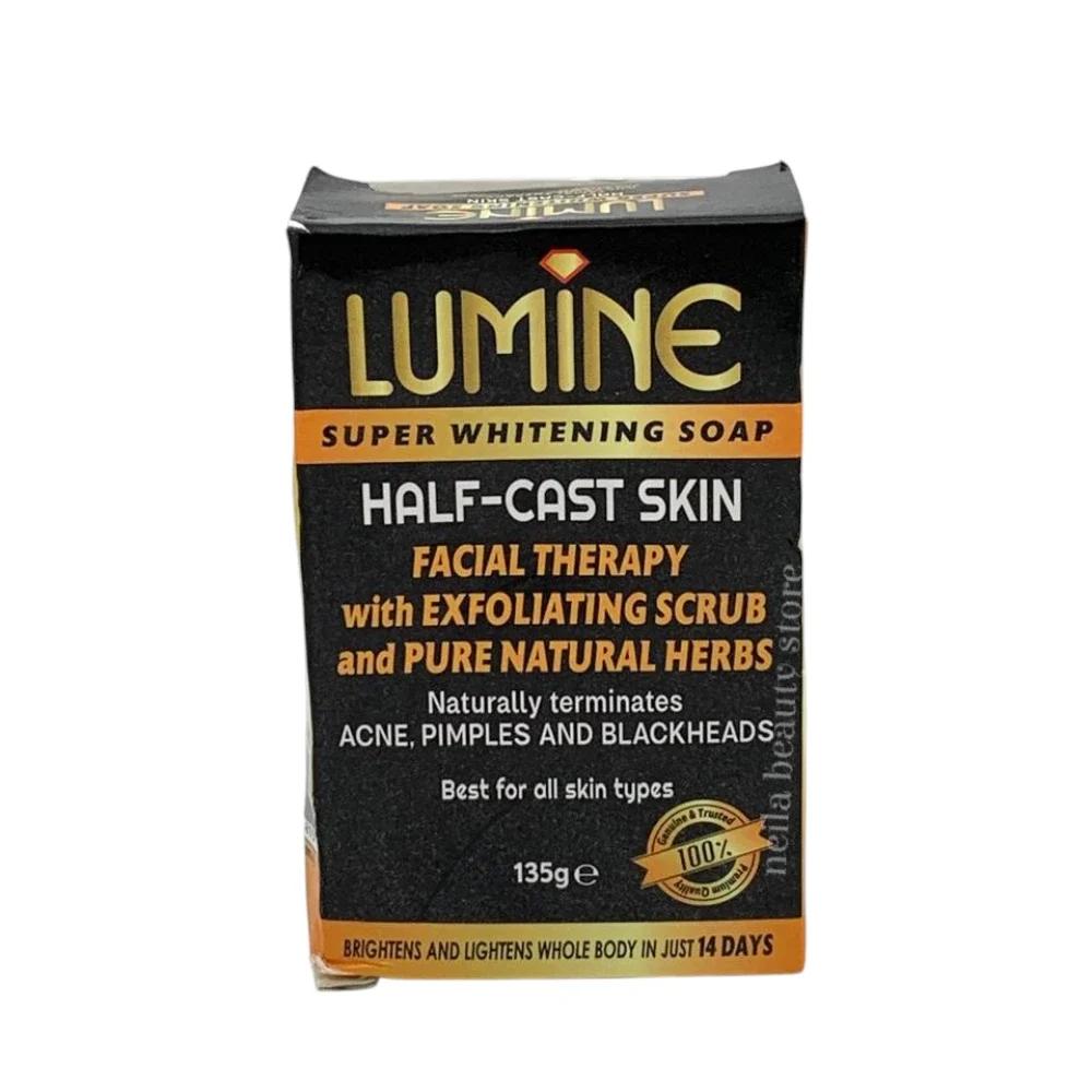 Lumine Half Cast Facial Therapy Exfoliating Scrub Soap - 135Grm