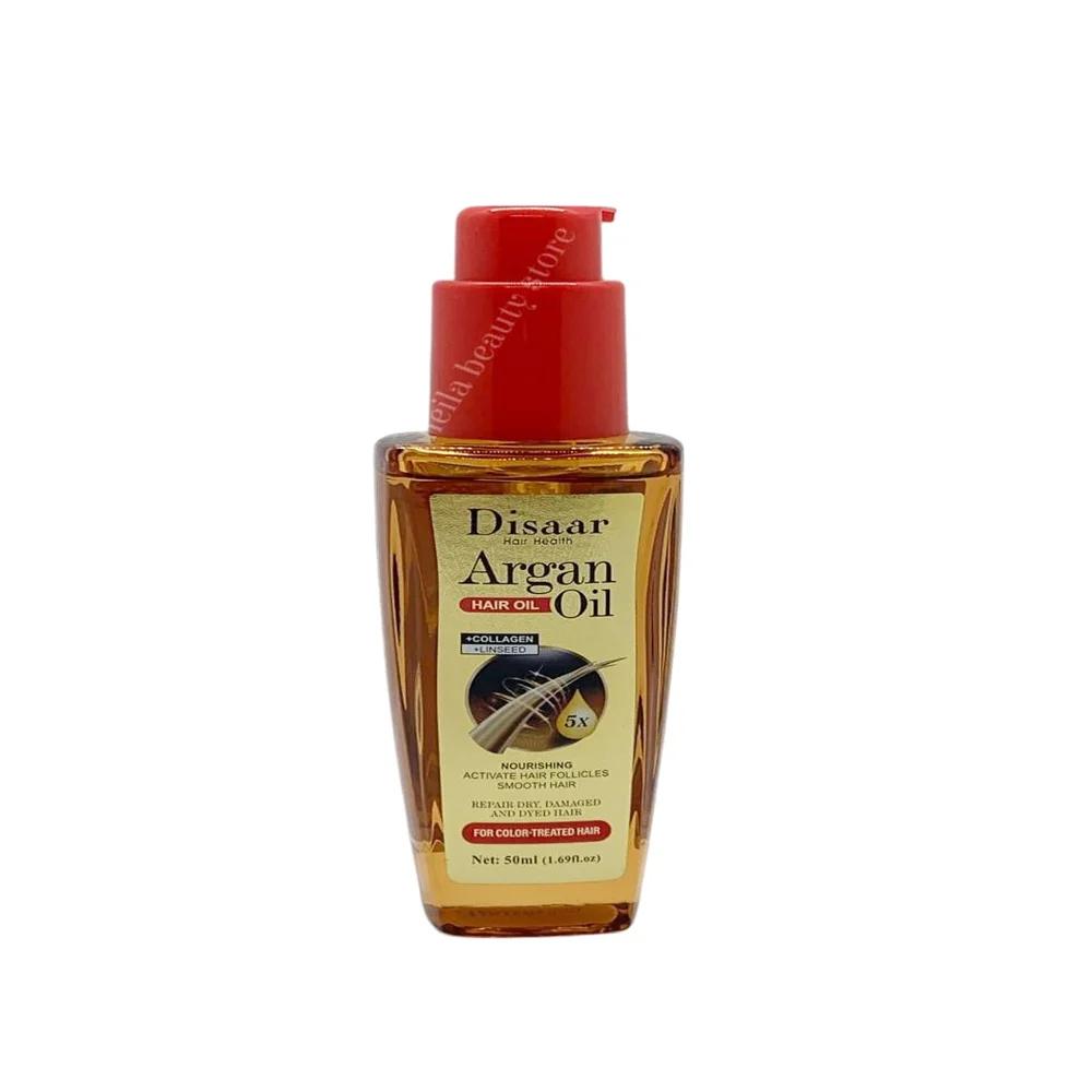 Disaar Argan Hair Oil +Collagen+Linseed - 50Ml