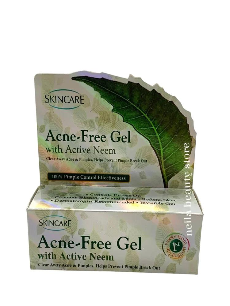 Skin Care Acne -Free Gel With Active Neem