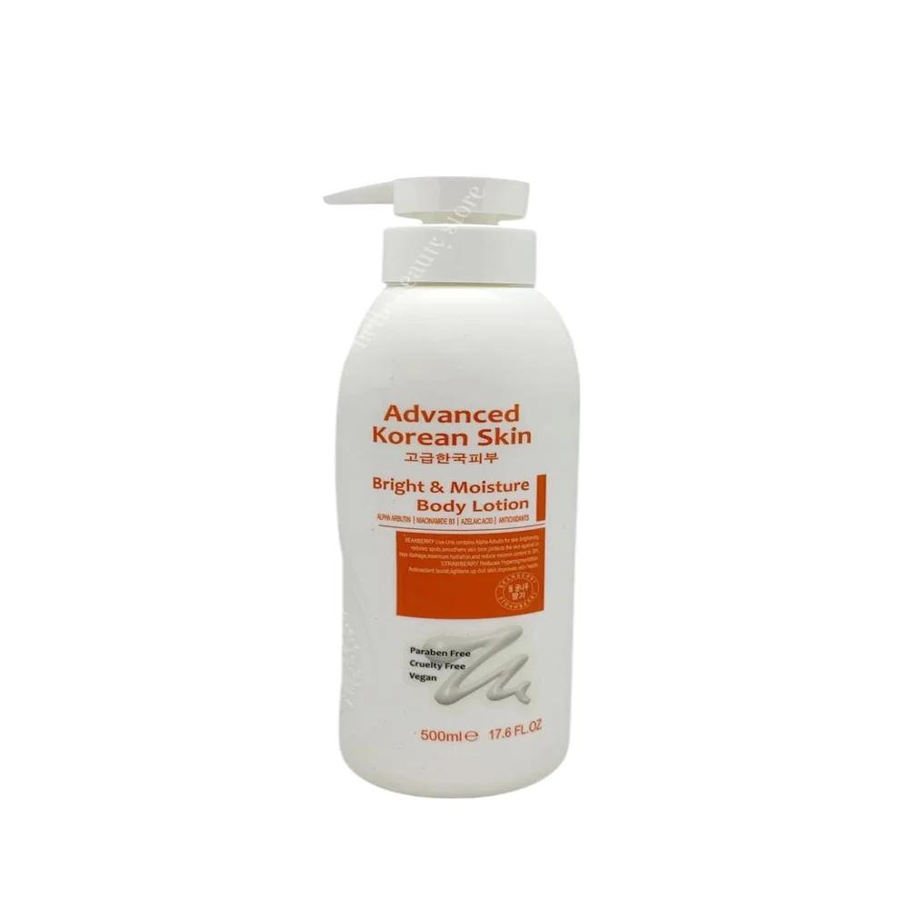 Advanced Bright And Moisture Alpha Arbutin, Niacinamide, Azelaic Acid And Anti-oxidants Body Lotion - 500Ml