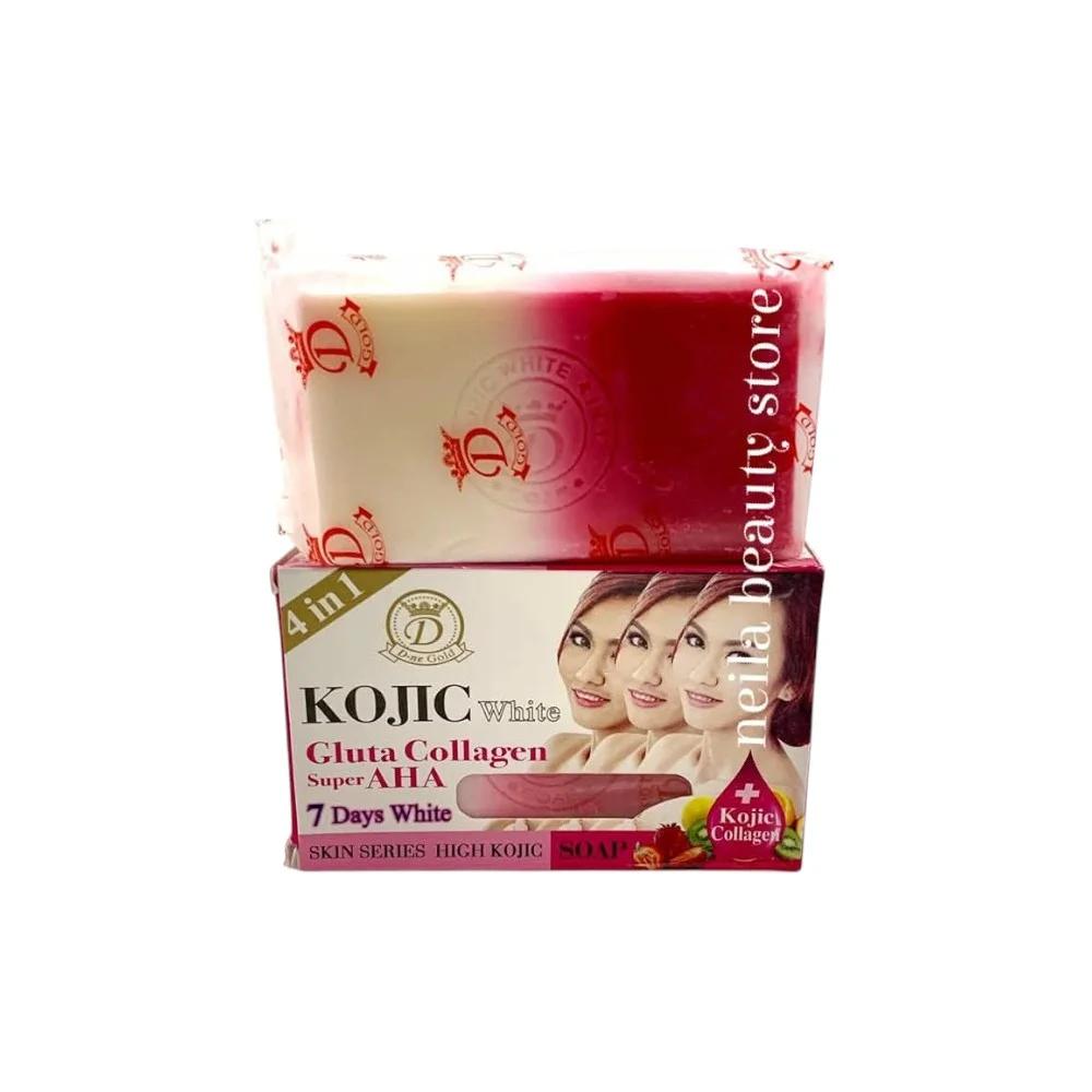 Kojic white gluta collagen super AHA Brightening Soap - 160Grm