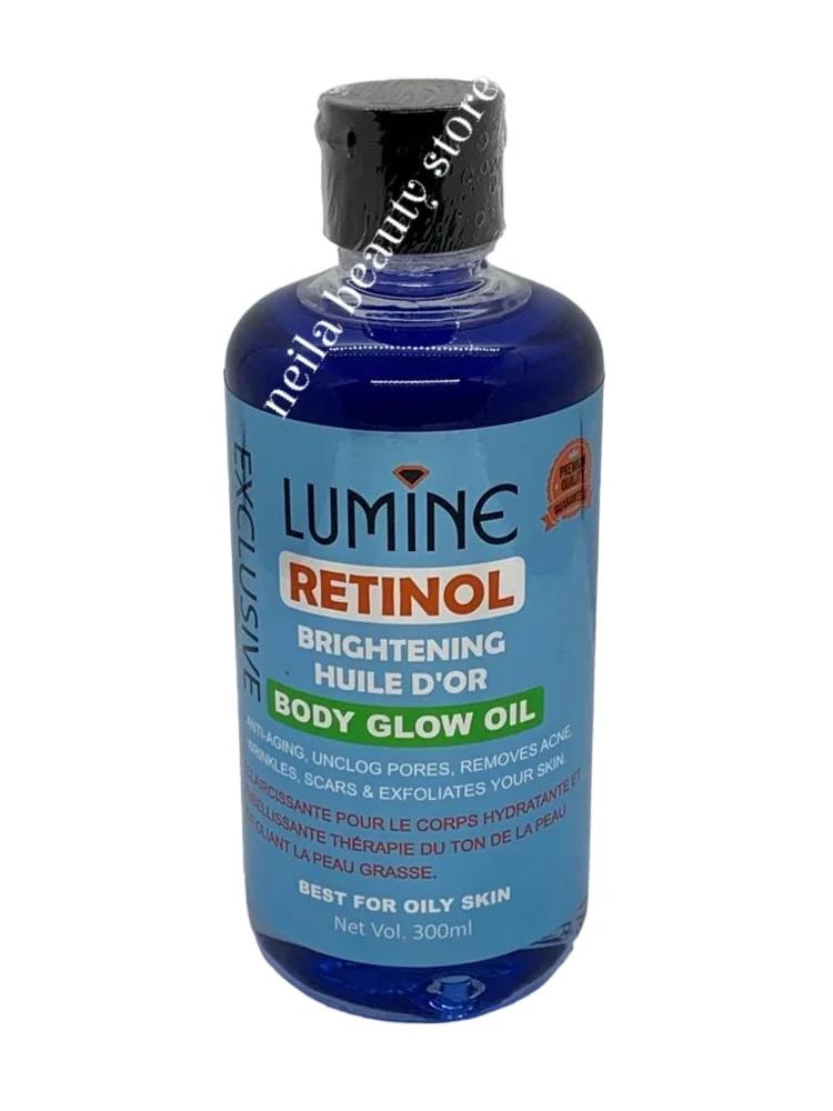Lumine Retinol Brightening Body Glow Oil - 300Ml