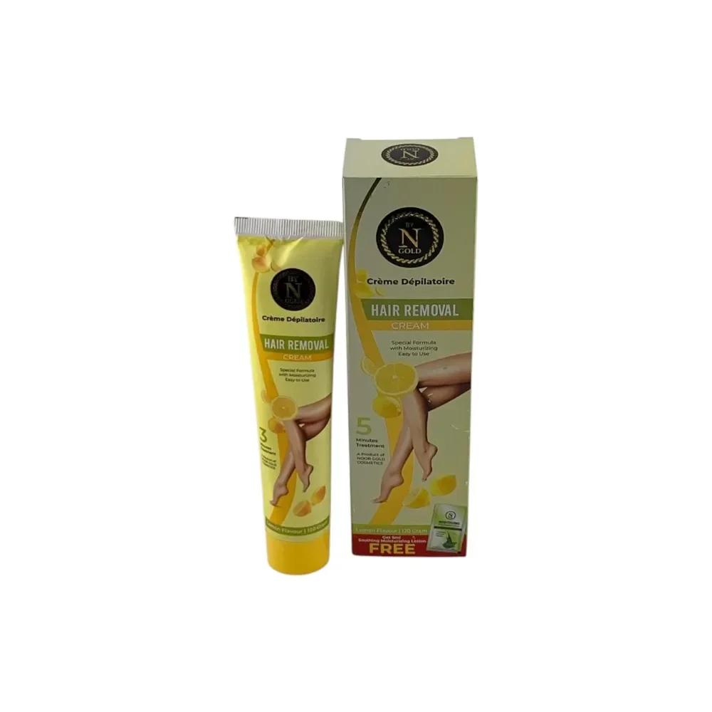 Noor Gold Hair Removal Cream Lemon Flavour - 120Grm