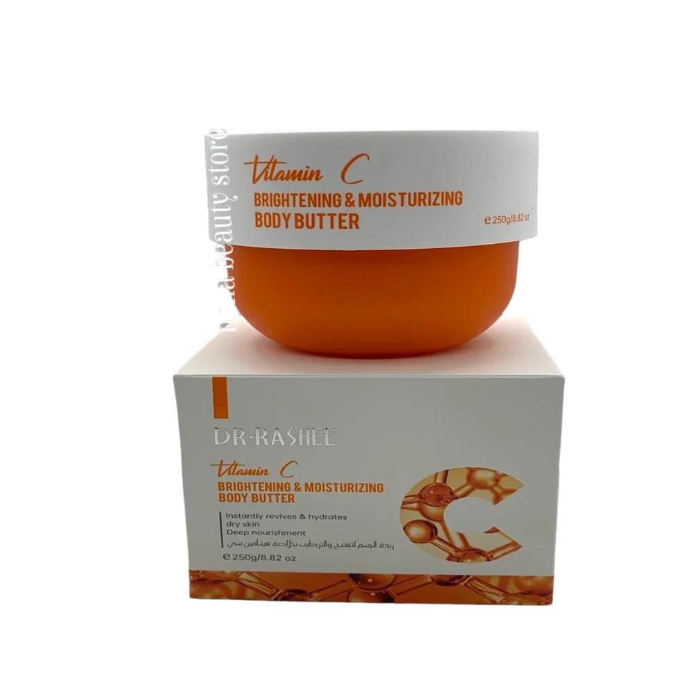 DR.Rashel Vitamin C Brightening And Moisturising Body Butter - 250Grm