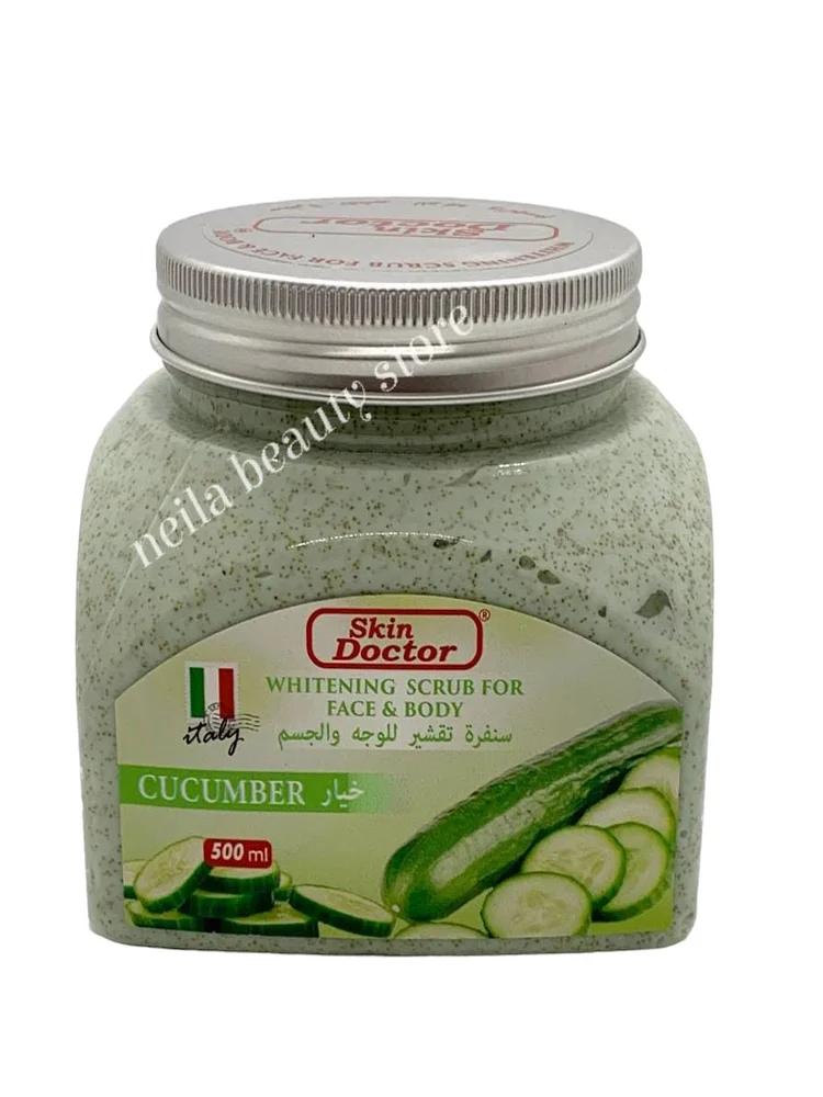 Skin Doctor Cucumber Brightening Face And Body Scrub - 500Ml
