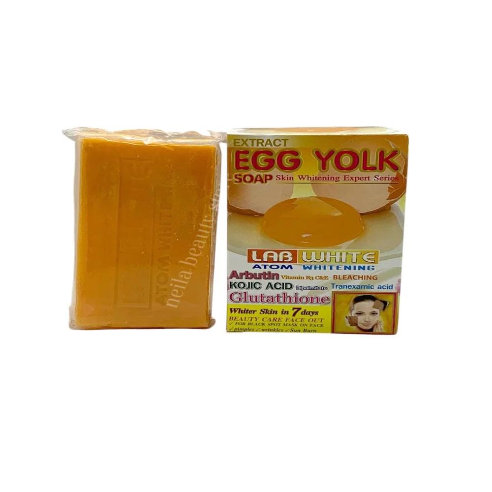 Lab White Atom Egg Yolk Brightening Beauty Care Soap - 160Grm